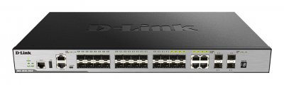 D LINK Commutateur r&eacute;seau armoire d-link dgs-3630-28sc/si 24 x sfp 4 x rj45