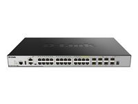 D LINK Commutateur r&eacute;seau armoire d-link dgs-3630-28tc/si 30 x rj45 4 x sfp