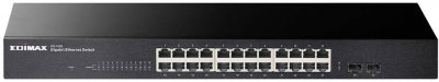 EDIMAX TECHNOLOGY Commutateur r&eacute;seau armoire edimax gs-1026 v3 gigabit ethernet 52 gbps