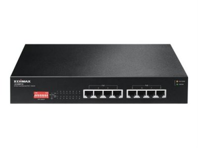 EDIMAX Commutateur r&eacute;seau de bureau  gs-1008p 8 puertos poe+