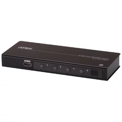 ATEN Commutateur vid&eacute;o  vs481c hdmi 4 ports true 4k avec t&eacute;l&eacute;commande