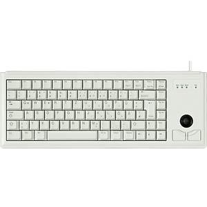 CHERRY Compact-Keyboard G84-4400 - Clavier - USB - Anglais - gris clair