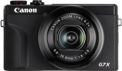 CANON Compact pour Vlogging  PowerShot G7X Mark III Noir + 2&eacute;me batterie