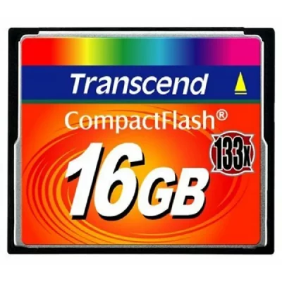 TRANSCEND CompactFlash 16 Go 133x (45 Mb/s)