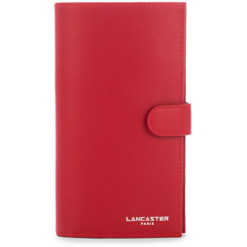LANCASTER Compagnon  en cuir ref_lan40313-rouge-19.5*11*2 Rouge