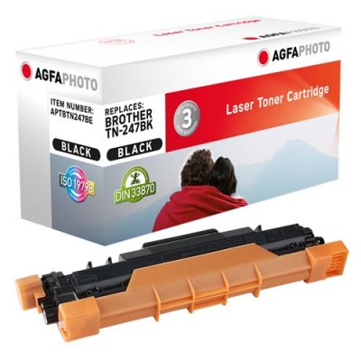 AGFAPHOTO Compatible Avec Brother Tn-247bk Agfa Photo Aptbtn247be Toner Noir