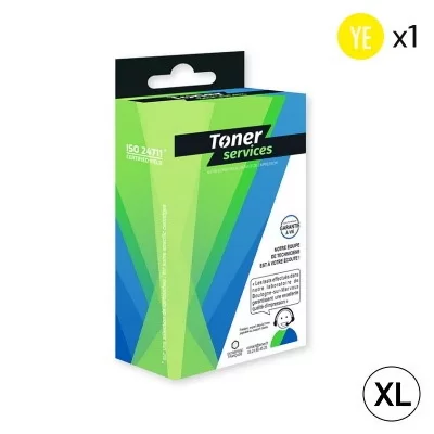 TONER SERVICES Compatible Brother LC3237Y Cartouche d'encre jaune marque