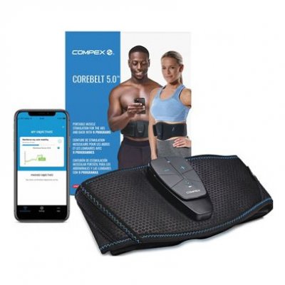 COMPEX  Mixte Corebelt 5.0 Ceinture de gainage, Noir, L-XL EU