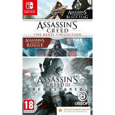 UBISOFT Compil Assassin's Creed Rebel + Ac3 Lib Remastered (ciab) SWITCH