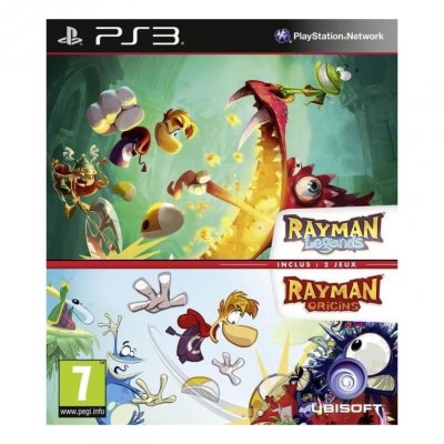 Compil Rayman Legends + Origins Jeu PS3 