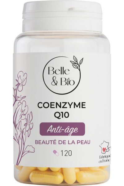 BELLE & BIO Compl&eacute;ment Alimentaire anti-&acirc;ge Co-Enzyme Q10 - 