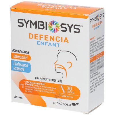SYMBIOSYS Compl&eacute;ment Alimentaire Defencia Enfant - La Boite De 30 Sticks - 60g