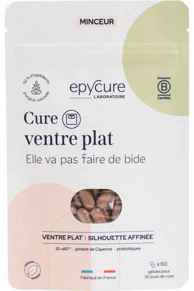 EPYCURE Compl&eacute;ment alimentaire digestion Healthy Guts en pilulier - Cure de 1 mois - 
