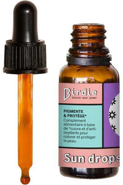 BIRDIE Compl&eacute;ment alimentaire &eacute;lixir Sun Drops - 