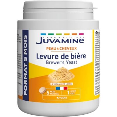 JUVAMINE Compl&eacute;ment Alimentaire Levure De Bi&egrave;re  - La Boite De 150 Comprim&eacute;s