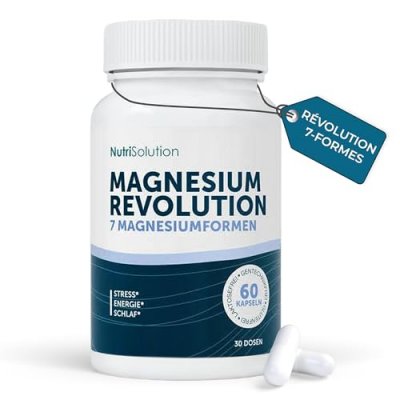 NUTRISOLUTION Compl&eacute;ment Alimentaire Magnesium R&eacute;volution