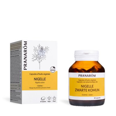 PRANAROM Compl&eacute;ment Alimentaire Nigelle  - Le Pot De 60 Capsules