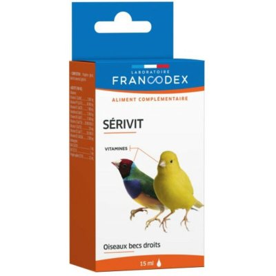 FRANCODEX Compl&eacute;ment alimentaire oiseaux S&eacute;rivit 15ml