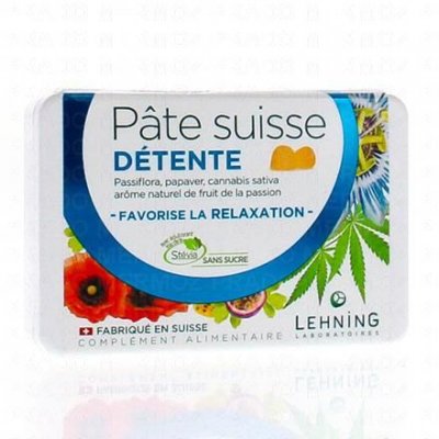 LEHNING Compl&eacute;ment alimentaire P&acirc;te Suisse D&eacute;tente 50 g 