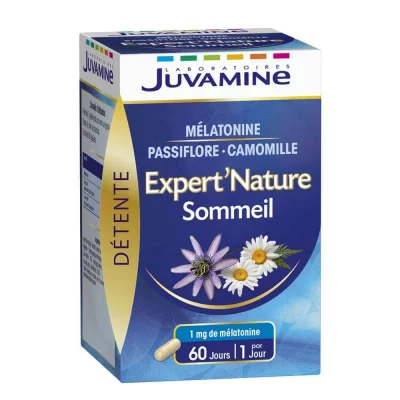 JUVAMINE Compl&eacute;ment Alimentaire Sommeil  - La Boite De 60 G&eacute;lules - 23g