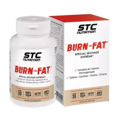 STC NUTRITION Complement alimentaire  burn fat 120 gelules