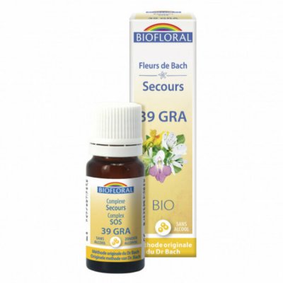 BIOFLORAL Complexe de secours en granules sans alcool 