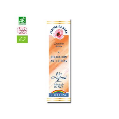 BIOFLORAL Complexe floral n&deg;9 Relaxation et anti stress en spray 