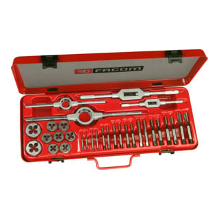 FACOM Composition de tarauds + Fili&egrave;re + porte outils  - 221.227J1