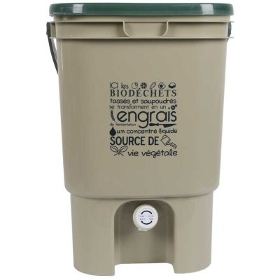 ALTOBUY Composteur de Cuisine 19L avec Robinet pour Engrais Liquide - GORIL -