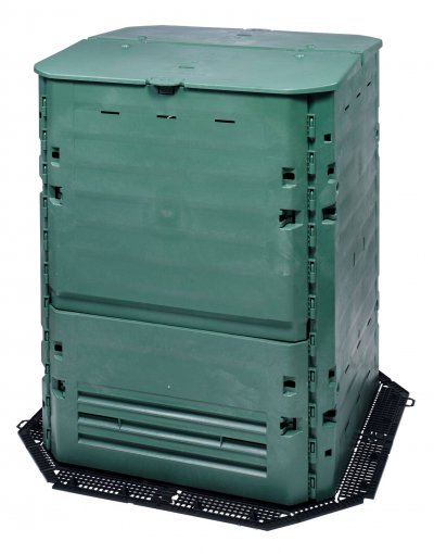 GARANTIA Composteur  Thermo-King 600L vert + grille de fond