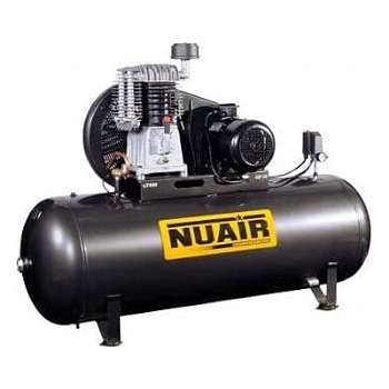 NUAIR Compresseur &agrave; air bi-&eacute;tag&eacute;s 7,5CV 5,5kW Triphas&eacute; 500L 14 bar NB7/7.5FT/500 14B 