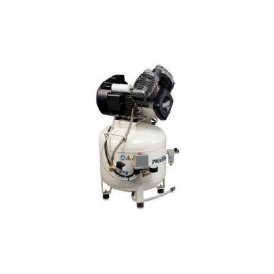 NU AIR Compresseur &agrave; air pour dentiste et laboratoires 3CV 2,2kW 230V Monophas&eacute; 50L non lubrifi&eacute;
