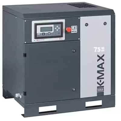 NU AIR Compresseur &agrave; air sur ch&acirc;ssis 7,5CV 5,5kW 400V Triphas&eacute; 10 bar Entra&icirc;nement direct K-MAX 5.5/10