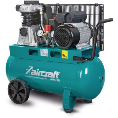 AIRCRAFT Compresseur &agrave; courroie 2 cyl. 10 bars - 50 l  AIRSTAR 321/50 E