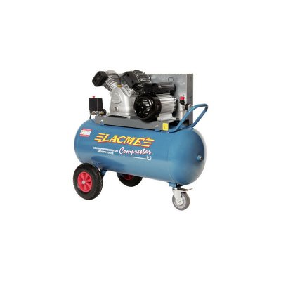 LACME Compresseur &agrave; courroie 4CV Monophas&eacute; 20m3/h cuve 100L 20V100M 