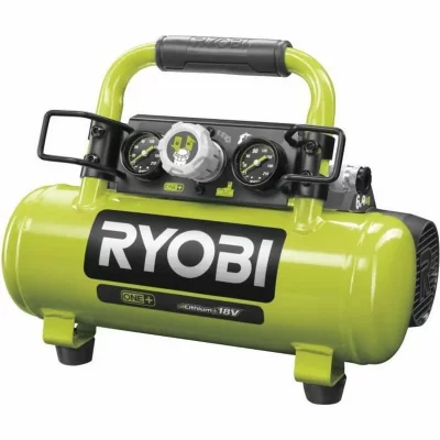 RYOBI Compresseur &agrave; cuve 18V - 3,8 L / 0,6 CV - 8 bars