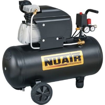 NUAIR Compresseur &Agrave; Entrainement Direct Lubrifi&eacute; Fc2 - 2cv 50l