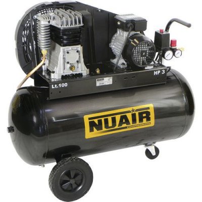 NUAIR Compresseur &Agrave; Entrainement Par Courroie B2800 - 3cv 100l