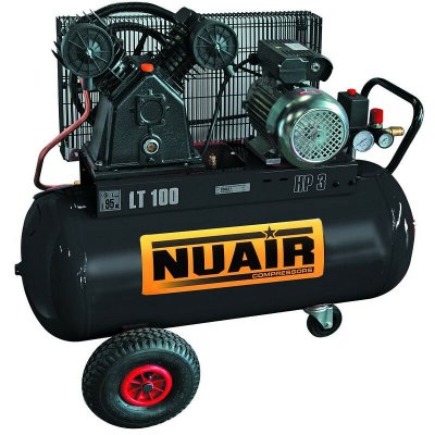 NUAIR Compresseur &Agrave; Entrainement Par Courroie B3800 - 3cv 100l