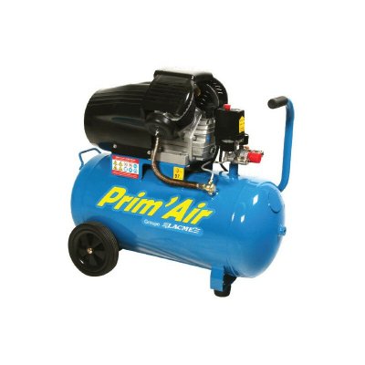 LACME Compresseur &agrave; piston 3 CV Monophas&eacute; Bicylindre en V 20 m&sup3;/h 50 L MM 20/50