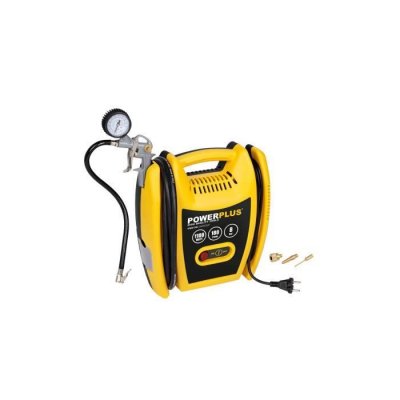 POWERPLUS Compresseur air portatif 8 bar powx1705