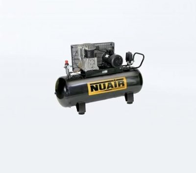 NUAIR Compresseur bi-&eacute;tag&eacute;s cylindre fonte 10CV 7,5kW 500L 11 bar NB10/10FT/500 SD 