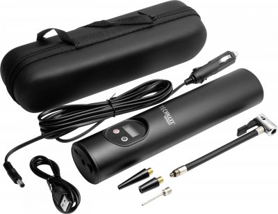 TECHNAXX Compresseur d'air &agrave; batterie  noir