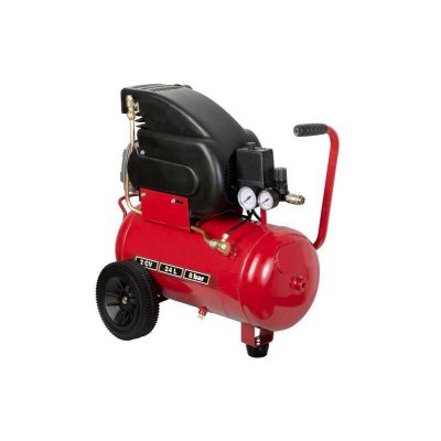 RIBIMEX Compresseur &eacute;lectrique 2 cv &agrave; huile 50 Litres