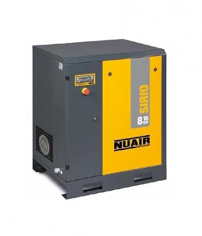 NUAIR Compresseur entra&icirc;nement courroie 15CV 11kW 400V Triphas&eacute; 13 bar carte &eacute;lectronique SIRIO 11/13