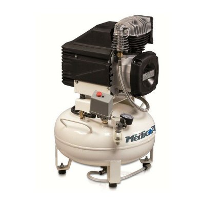NU AIR Compresseur pour dentiste et laboratoire 1,5HP 1,1kW 24L MED.160-24F-1.5M Nuair