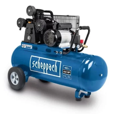 SCHEPPACH Compresseur  Hc550tc De 100l &Agrave; Entra&icirc;nement Par Courroie