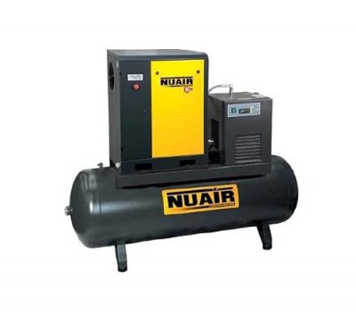 NUAIR Compresseur Sur Cuve Avec S&eacute;cheur D'air - 3cv 200l