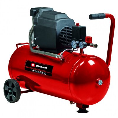 EINHELL Compresseur TC-AC 190/50/8 - R&eacute;servoir 50 litres - jusqu'&agrave; 8 bar