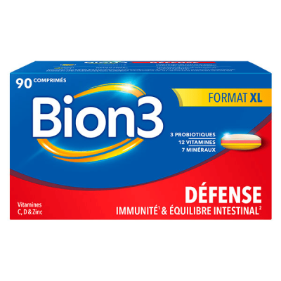 BION 3 Comprim&eacute;s Activateur De Sant&eacute; Adultes  - La Boite De 90 G